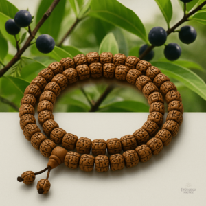Graine de Rudraksha, accessoire de méditation authentique