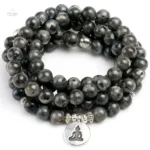 Bracelet Mala en Labradorite élégant