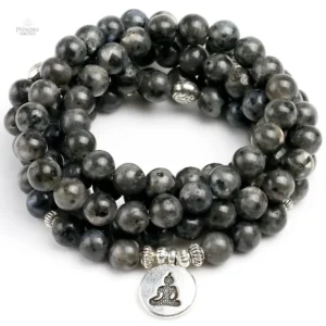 Bracelet Mala en Labradorite élégant