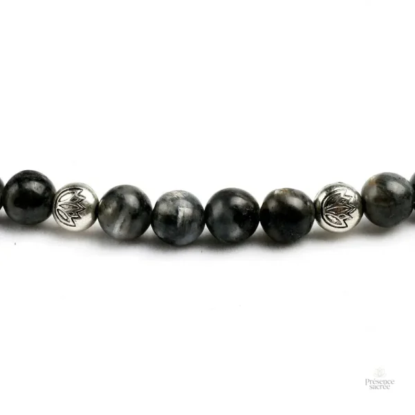 Mala en Labradorite, accessoire de méditation raffiné