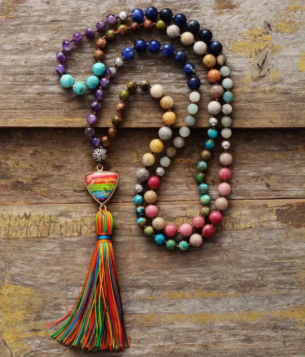 Mala du Tibet, 108 perles pour bien-être intérieur