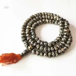 Mala Tibétain en os de yak avec 108 perles naturelles