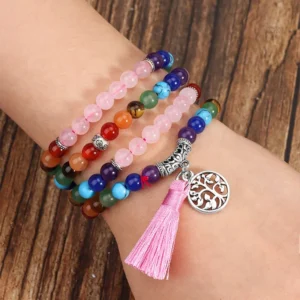 Accessoire de méditation pour harmoniser les chakras