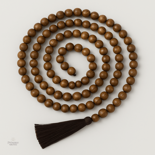 Mala Tibétain de Prières en perles naturelles
