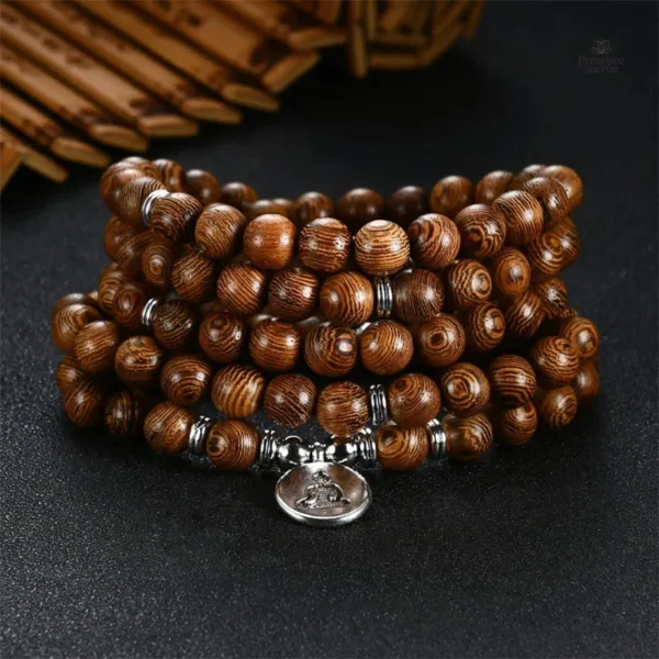 Bracelet mala tibétain pour la méditation masculine
