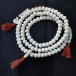 Mala en os de yak, perles tibétaines artisanales