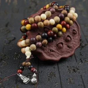 Perles de santal pour spiritualité et bien-être