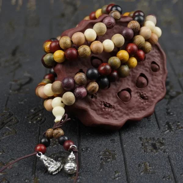 Perles de santal pour spiritualité et bien-être