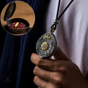 Médaillon de Sagesse Bouddhiste pour un collier spirituel