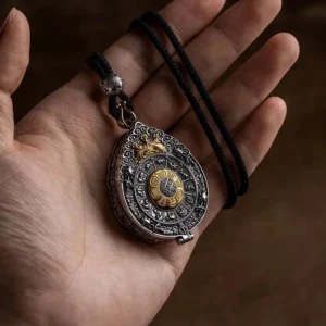 Collier Bouddhiste avec médaillon pour méditation