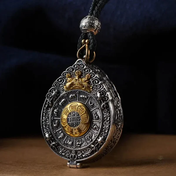 Design élégant de médaillon pour accessoire spirituel