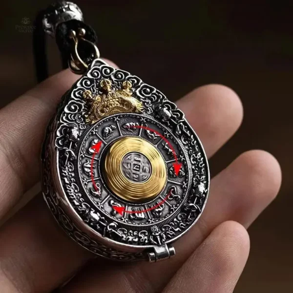 Collier inspiré de la sagesse bouddhiste et méditative