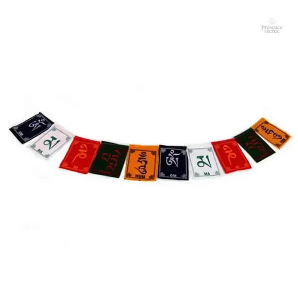 Mini drapeaux Bouddhistes pour spiritualité