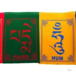 Drapeaux colorés pour ambiance zen et méditative