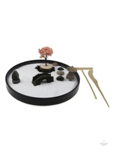 Cercle Zen en bois pour relaxation et méditation