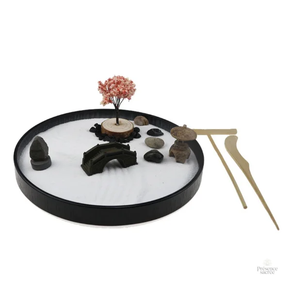 Mini jardin zen adapté pour petits espaces