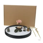 Kit jardin zen circulaire avec outils inclus