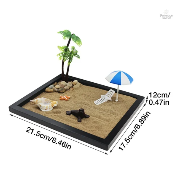 Jardin zen miniature pour créer un coin de calme chez soi