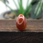 Oeuf de Yoni en agate rouge, bien-être et équilibre