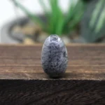 Oeuf de Yoni en Jaspe Picasso gris
