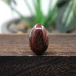 Oeuf de yoni en obsidienne mahogany