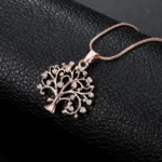 Pendentif élégant Arbre de Vie pour un look spirituel