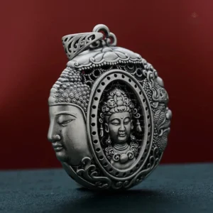 Pendentif en forme de Bouddha serein