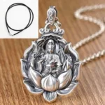 Accessoire spirituel : pendentif Bouddha en argent