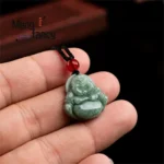 Bijou spirituel : Pendentif Bouddha jade