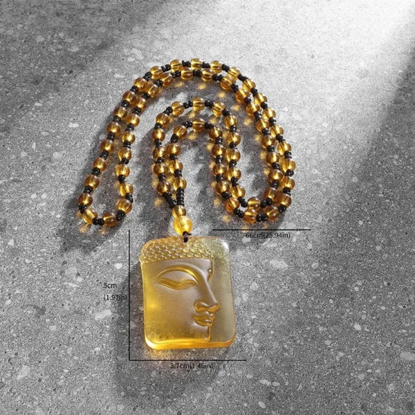 Bijou Bouddha en jade, symbole de sérénité et de méditation