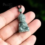 Pendentif Bouddha, accessoire en jade authentique