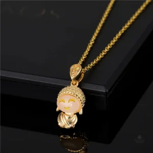 Pendentif mignon Bouddha, accessoire spirituel et mode