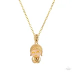 Collier Bouddha féminin, symbole de paix et de sérénité