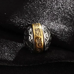 Bijou bouddhiste avec design rotatif