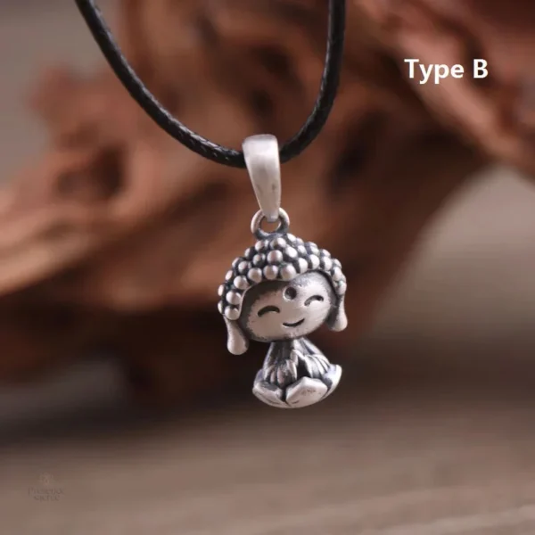 Collier Petit Bouddha, idéal pour la méditation