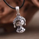 Pendentif Petit Bouddha, pièce de méditation unique