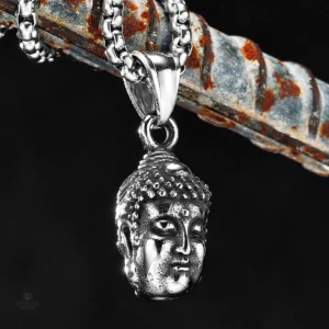 Pendentif Bouddha Démon en métal décoratif