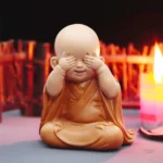 Petite statue Bouddha en méditation pour l'intérieur