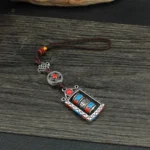 Amulette Tibétaine décorative en forme de porte-clés