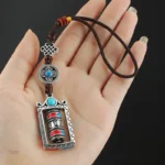 Accessoire spirituel Tibétain pour porte-clé ou sac