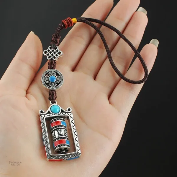 Accessoire spirituel Tibétain pour porte-clé ou sac