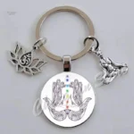 Porte clé symbolique des chakras