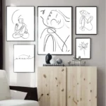 Poster Bouddha blanc