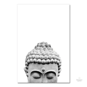 Illustration de Bouddha Shakyamuni en tableau spirituel