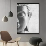 Tableau représentant Bouddha, idéal pour un espace serein