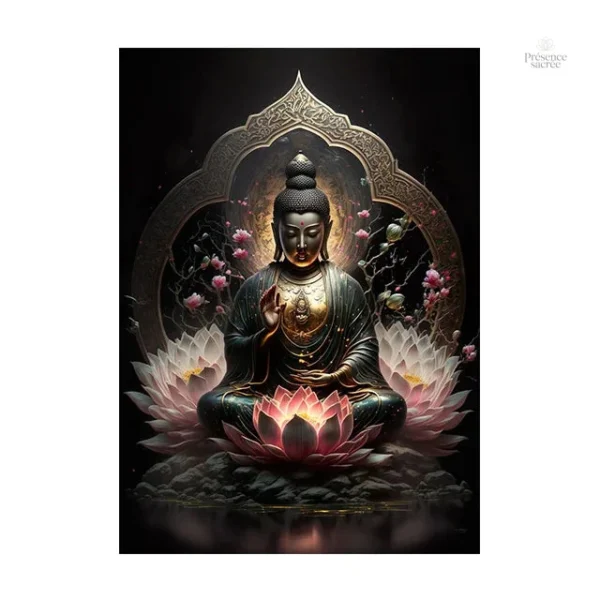 Poster mural Bouddha, image inspirante pour la décoration - vue 2