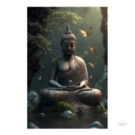 Poster mural Bouddha, image inspirante pour la décoration - vue 7