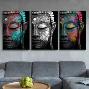 Décor mural Bouddha, symbole de sérénité et de paix
