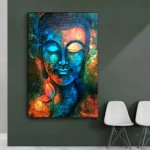 Poster méditation Bouddha, idéal pour espaces de relaxation