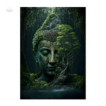 Tableau décoratif Bouddha, ajout artistique zen à votre mur